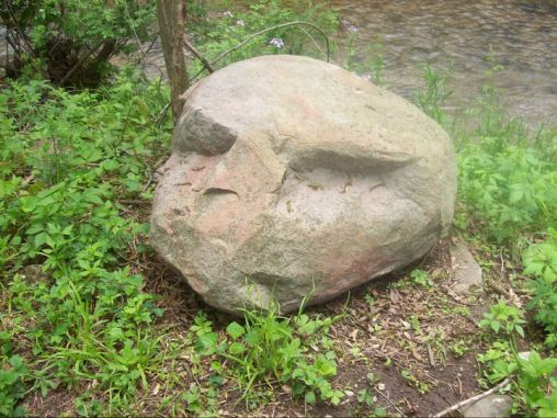 Alien Face Rock