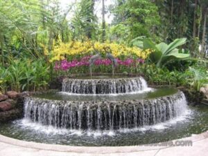 Fountain at Singapore Botonical Gardens