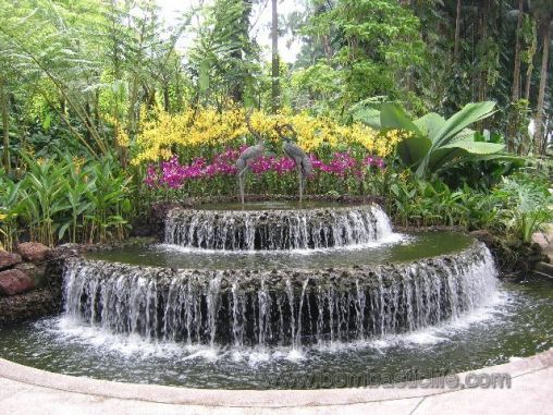 Fountain at Singapore Botonical Gardens